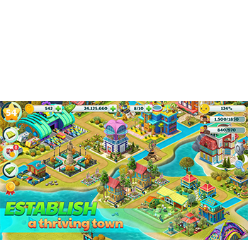 In Town City, you are the mayor of a virtual city: use your creativity to layout your paradise villages and cities megapolis skylines.